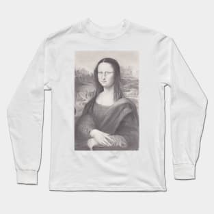 The Mona Lisa Tee Long Sleeve T-Shirt